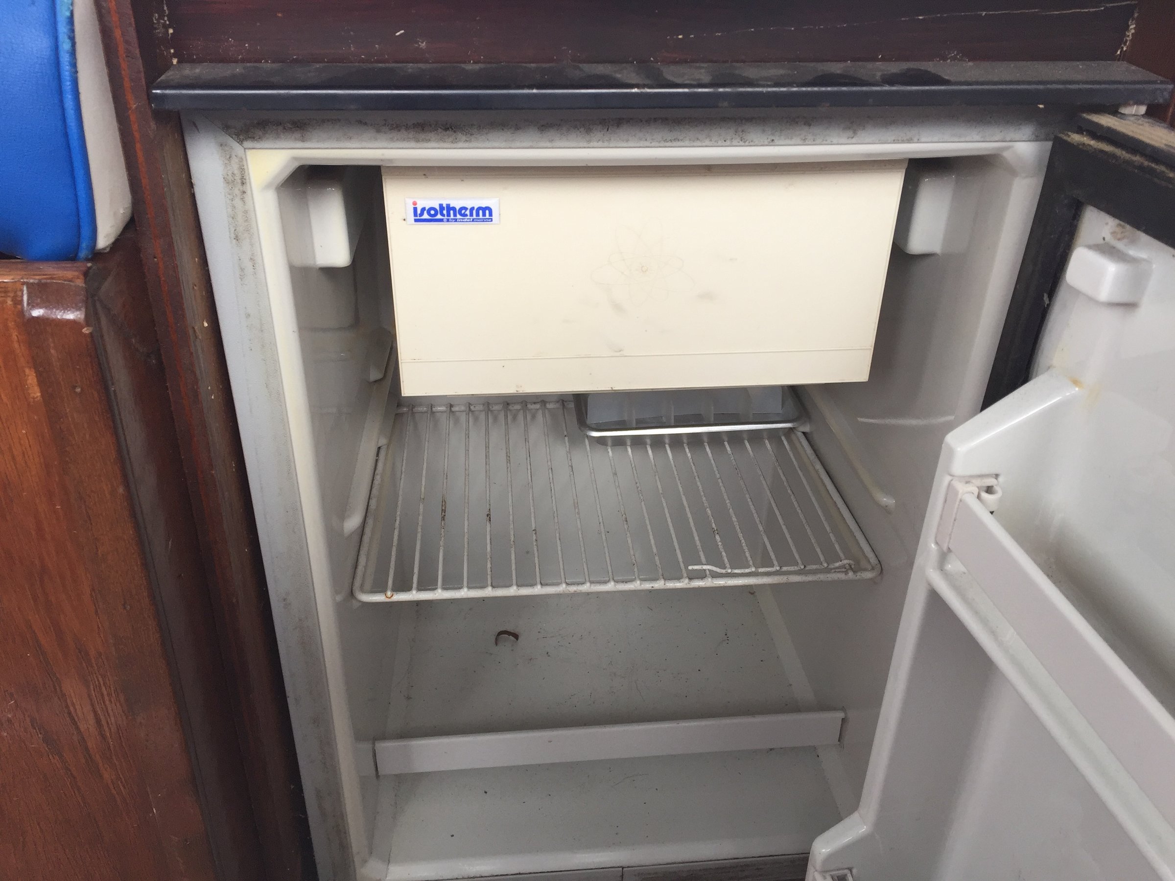 Fridge. Boat Equipment Canal World