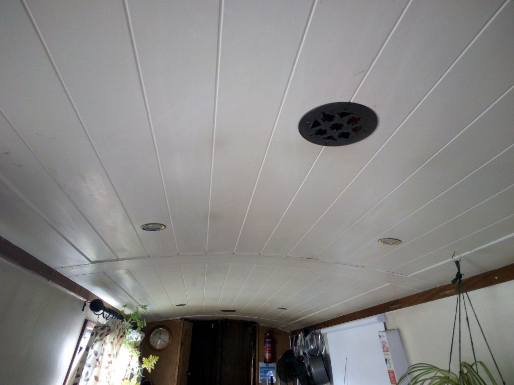 Ceiling Cladding Advice Please Boat Building & Maintenance Canal World
