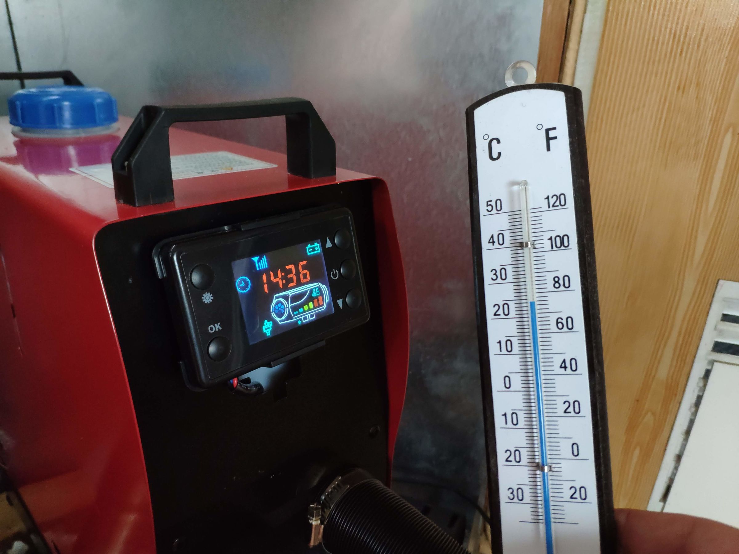 Diesel heater the voltages and amps used Boat Building