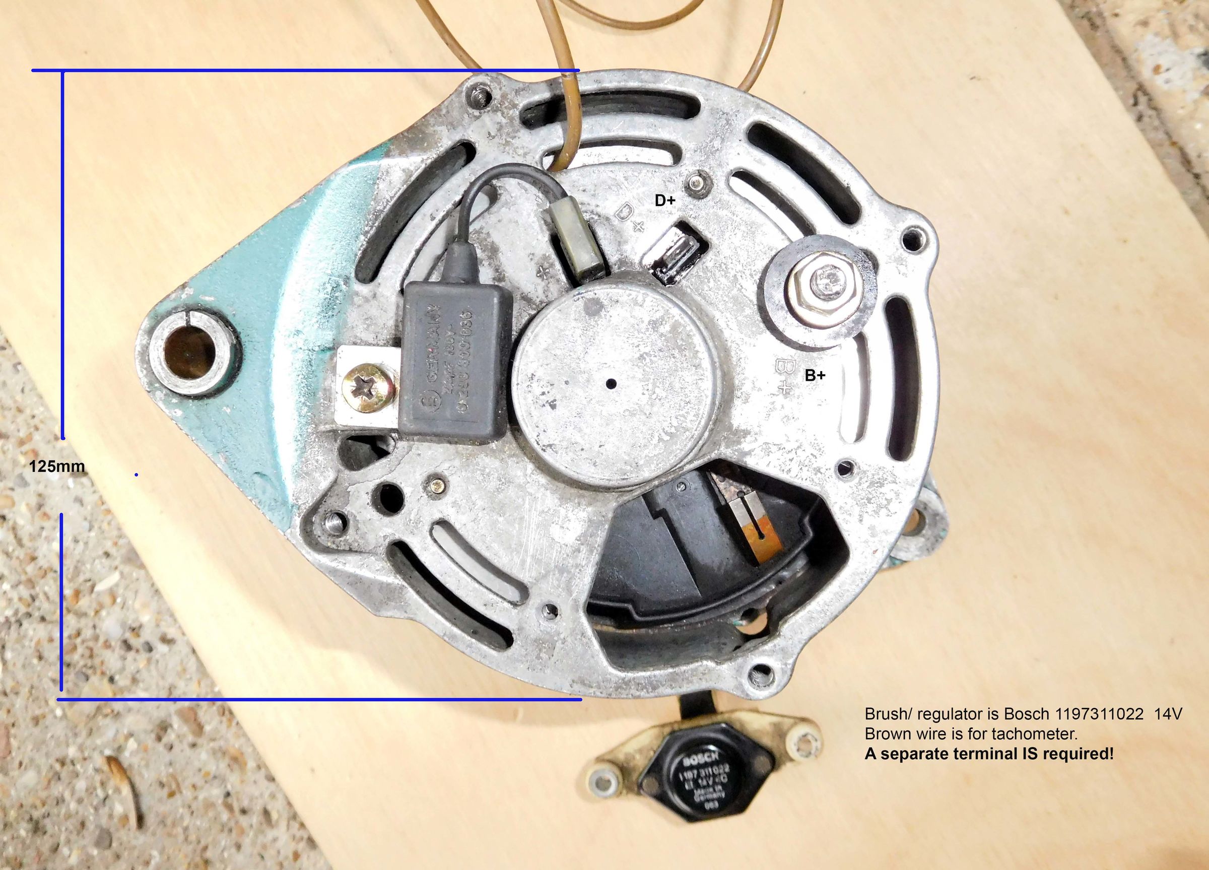 Alternator For Xd3p Peugeot Identify Mine Equipment Canal World