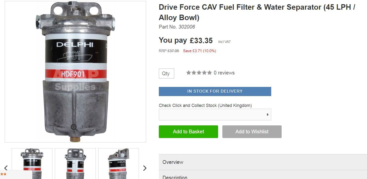 Changing standard inline fuel filter Boat Building & Maintenance Canal World