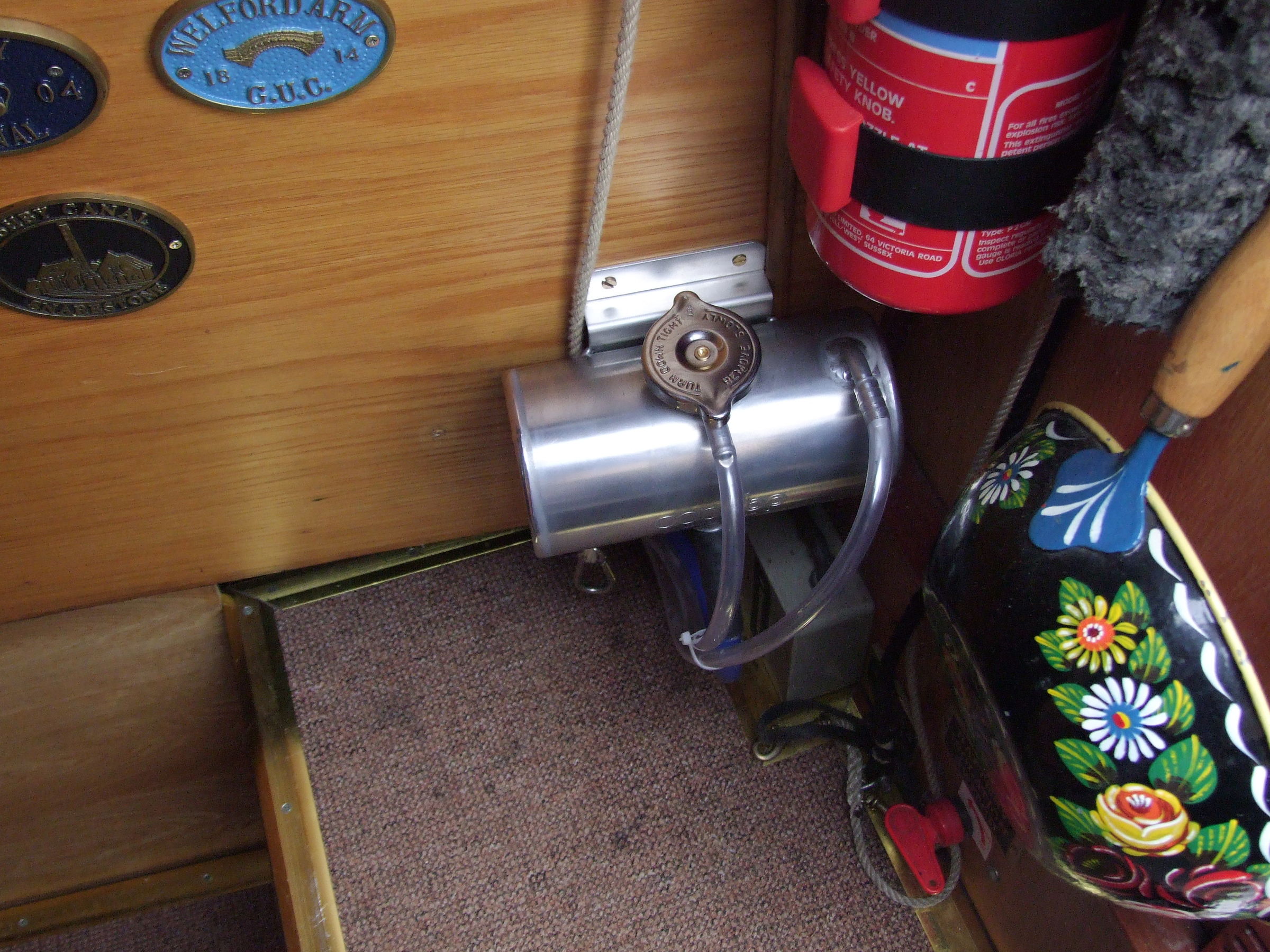 Diesel heater tank. Boat Equipment Canal World