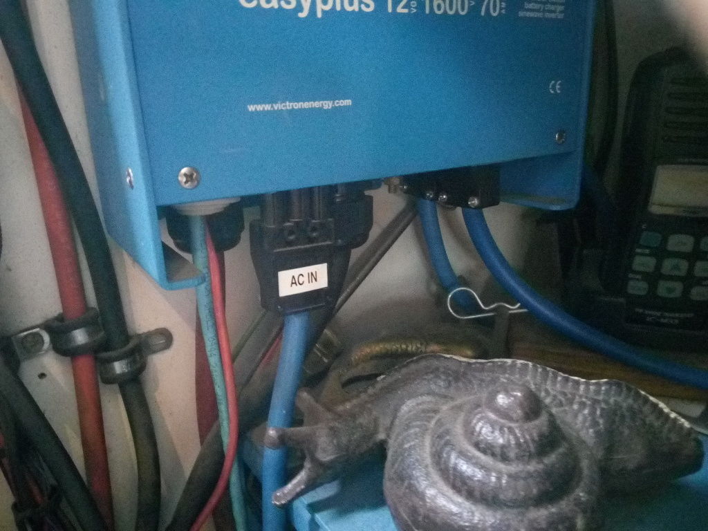 Victron Inverter. What Mains Connector? Boat Equipment Canal World