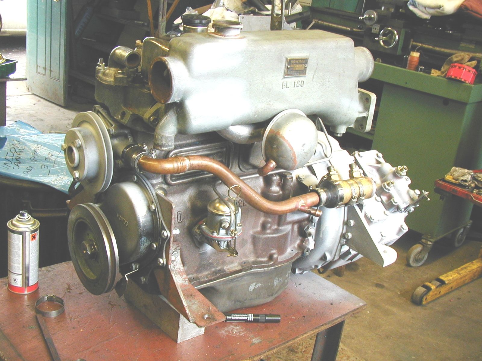 Engine breather pipe. BMC Canal World