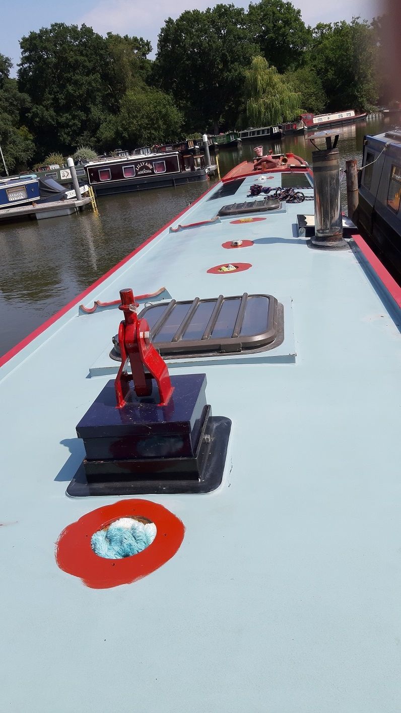 What to paint the roof with? Boat Building & Maintenance Canal World