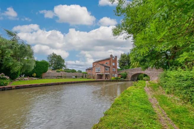 Another canal side property for sale
