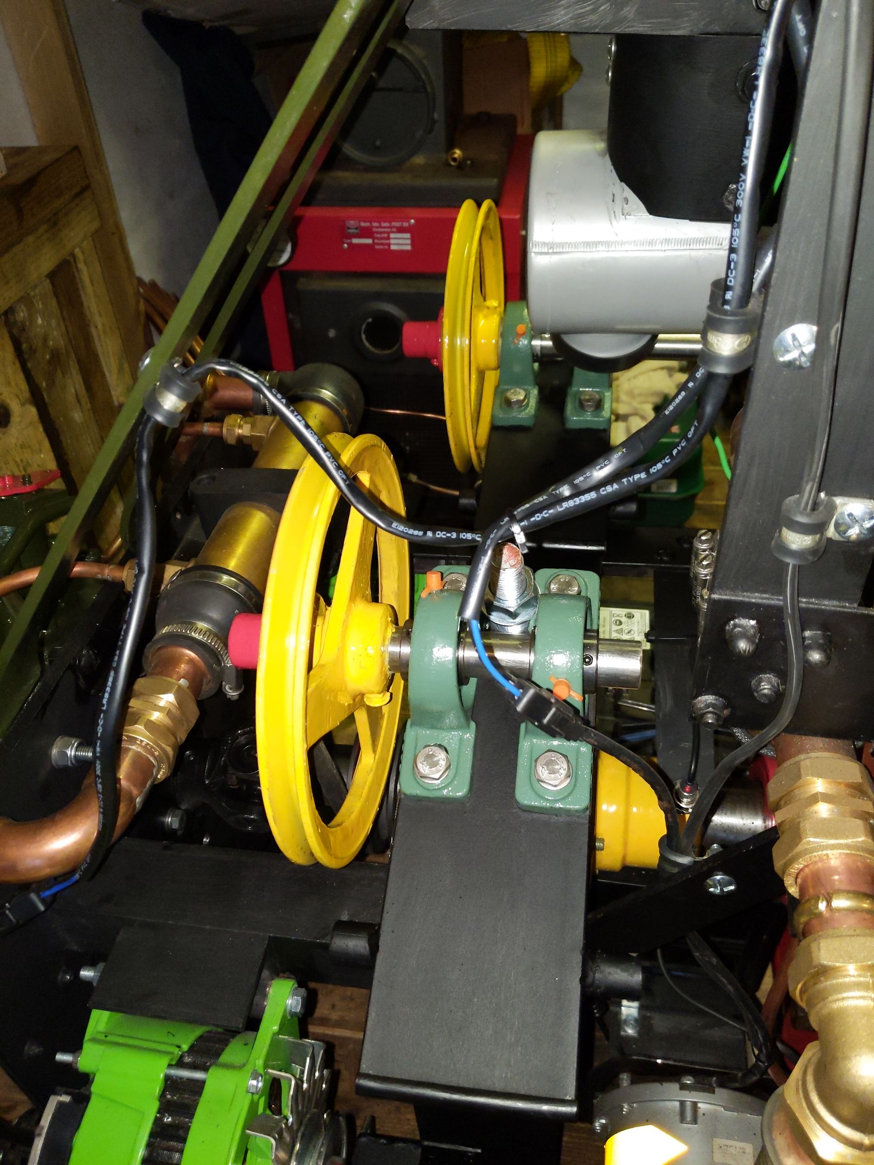 Pulley drives Boat Building & Maintenance Canal World