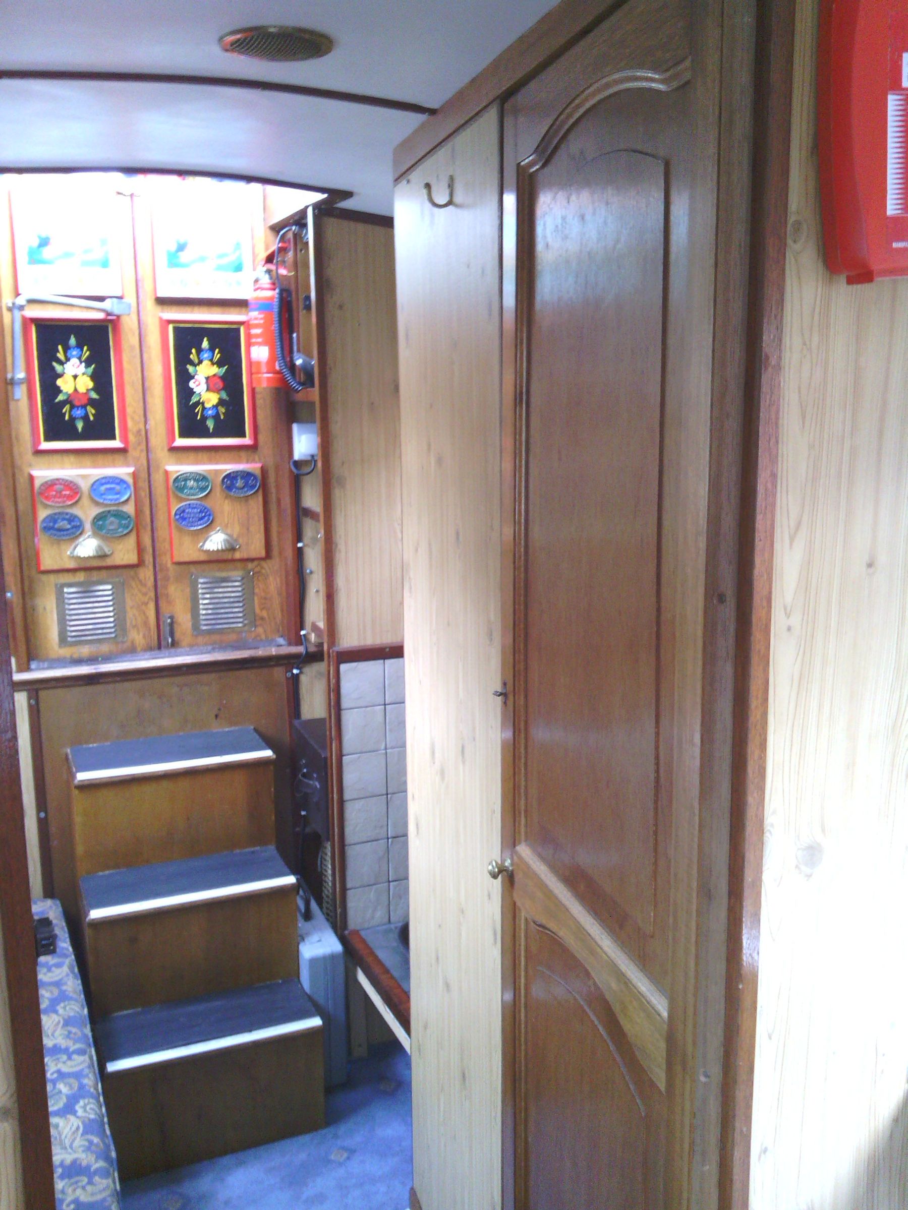 Narrowboat stern access door arrangement Boat Building & Maintenance