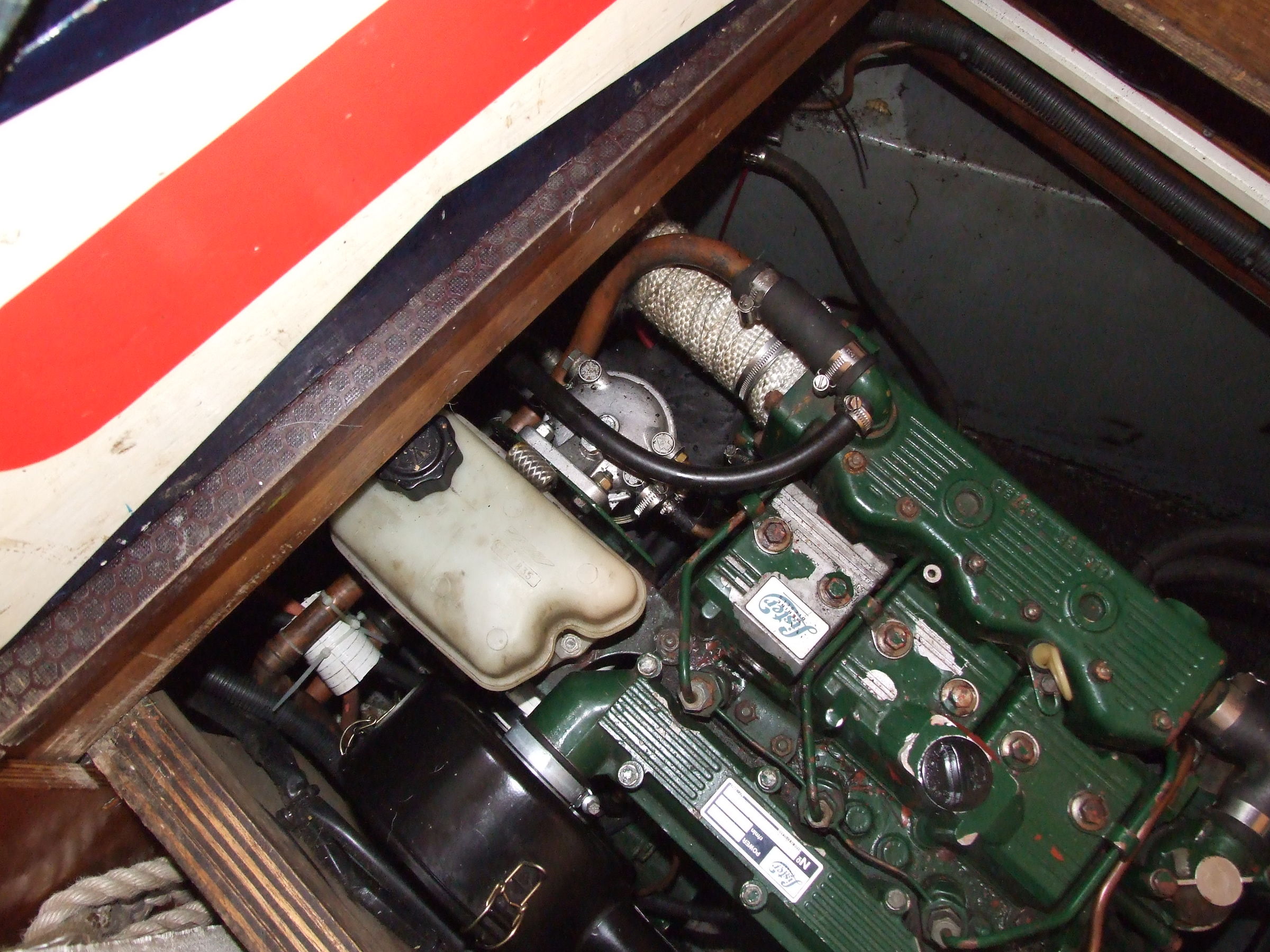 Engine compartment New to Boating? Canal World