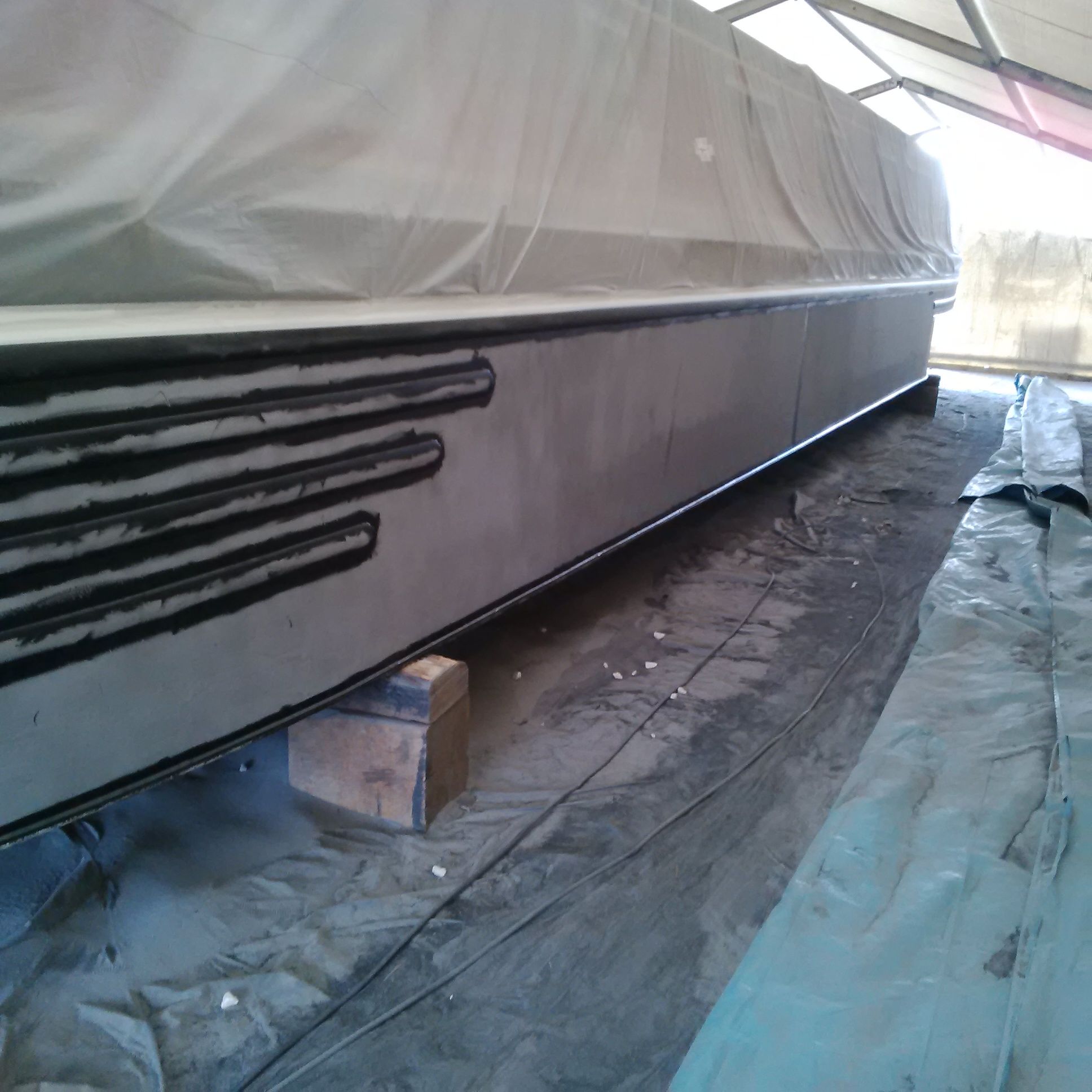 Advice needed re problem with 2pack blacking. - Boat Building ...