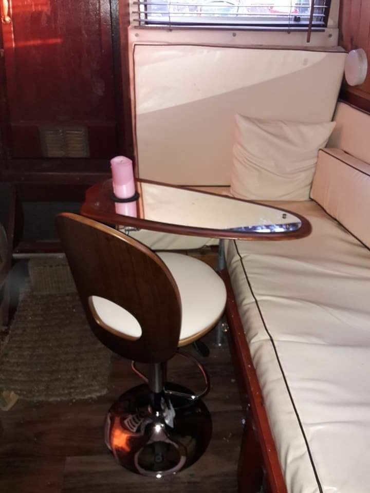 "L" shaped diner/sofa bed for narrowboat Boat Building & Maintenance