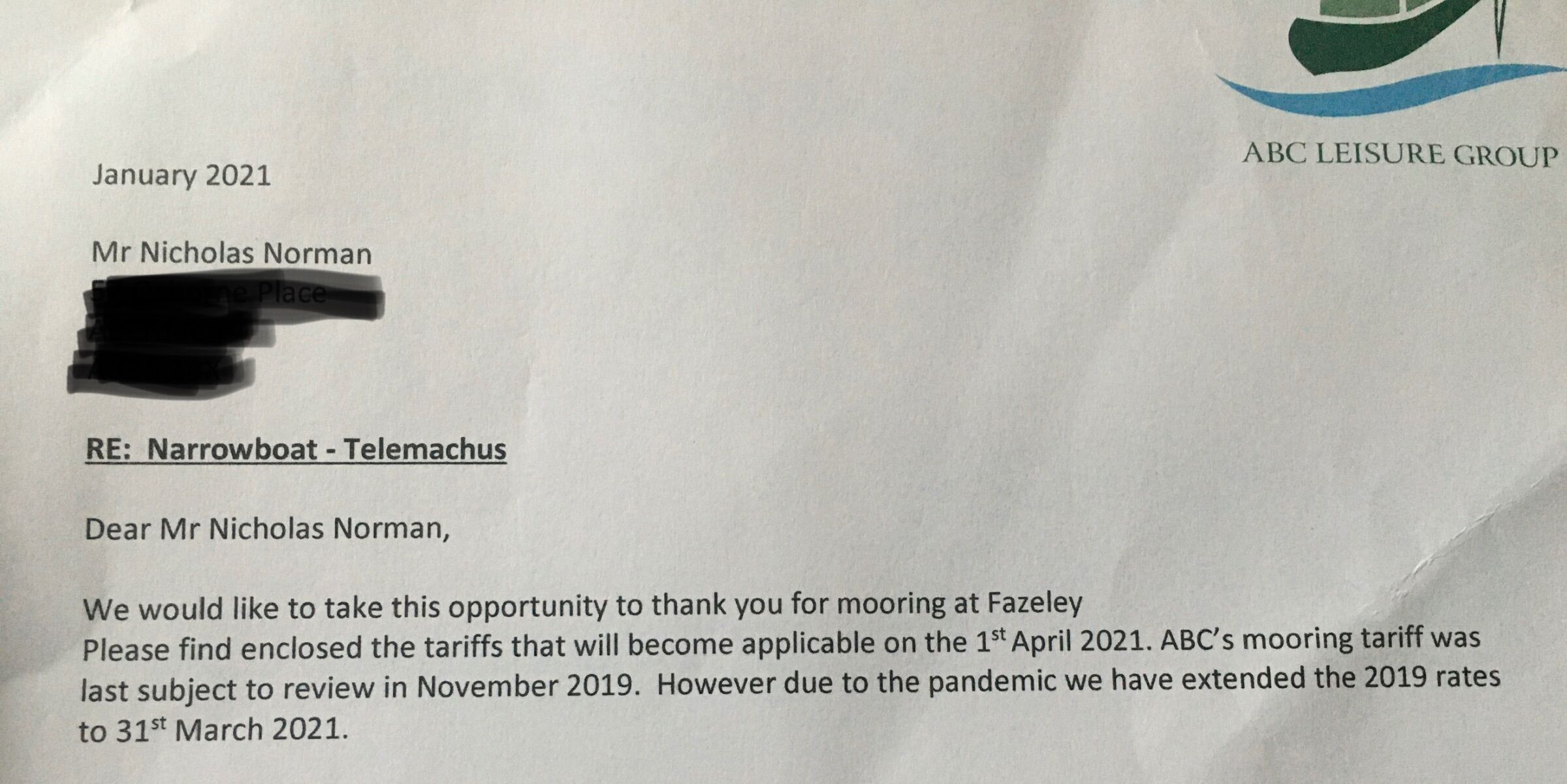 Mooring Fee increase Moorings & Marinas Canal World