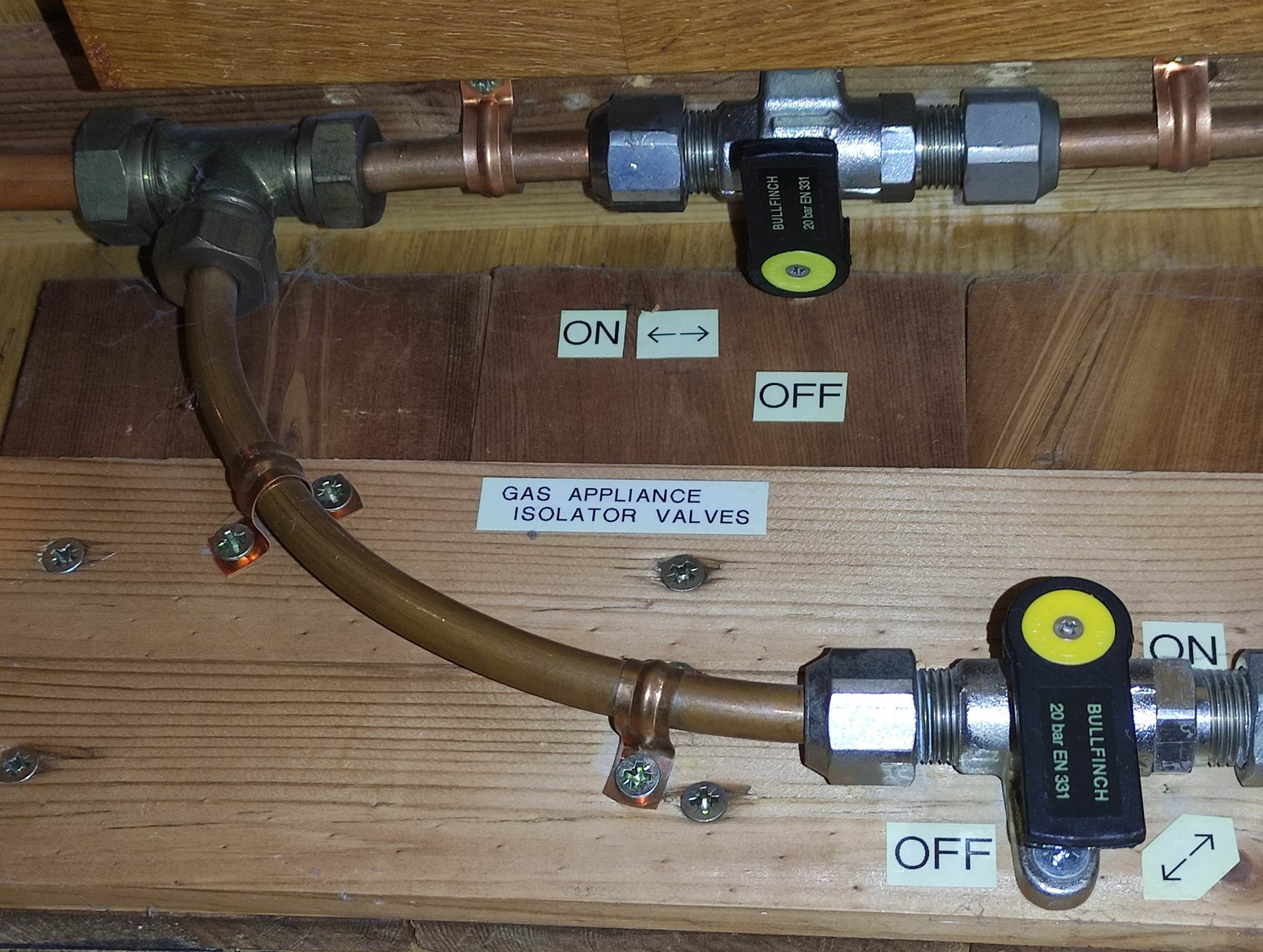 Blanking of unused gas spur? Boat Building & Maintenance Canal World