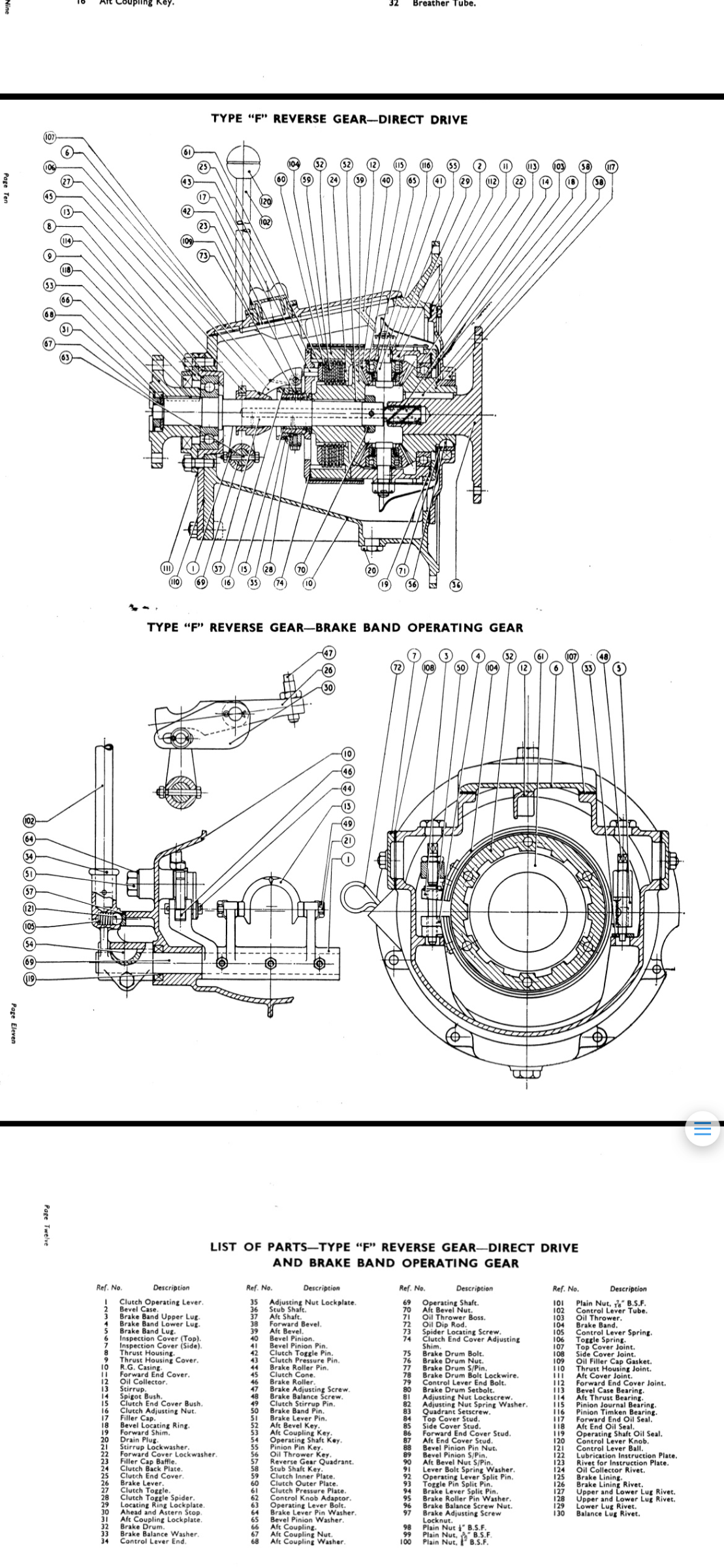 Parsons F type gearbox repair Boat Building & Maintenance Canal World