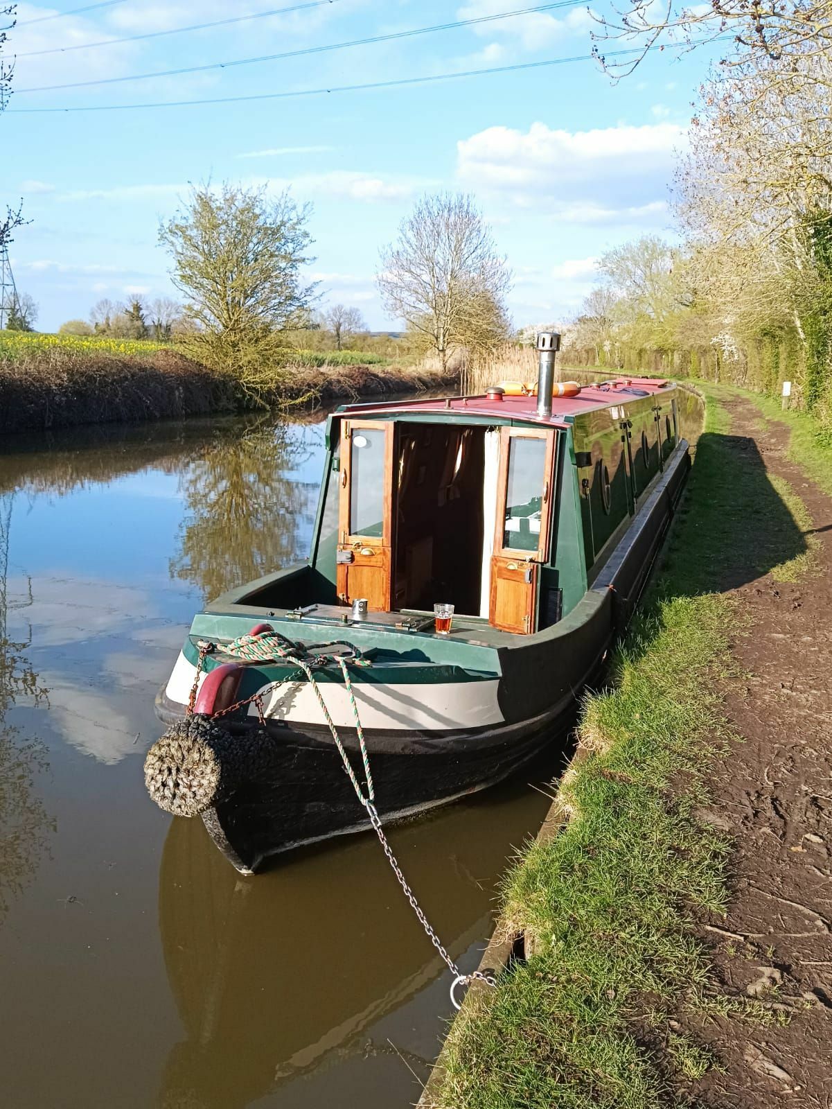 The first day of looking at boats after three months of looking on the