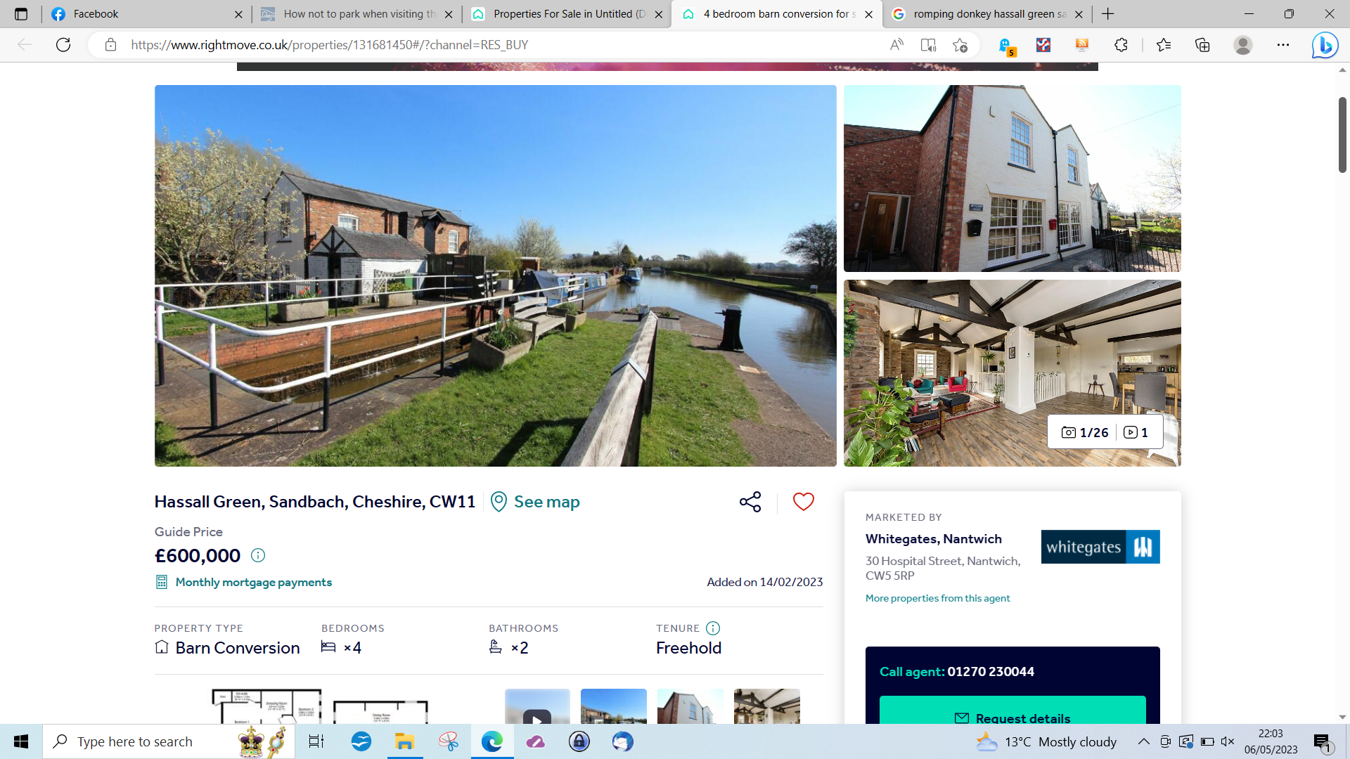 Another canal side property for sale Page 55 General Boating