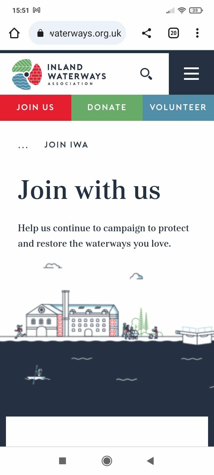 Fund Britain's Waterways