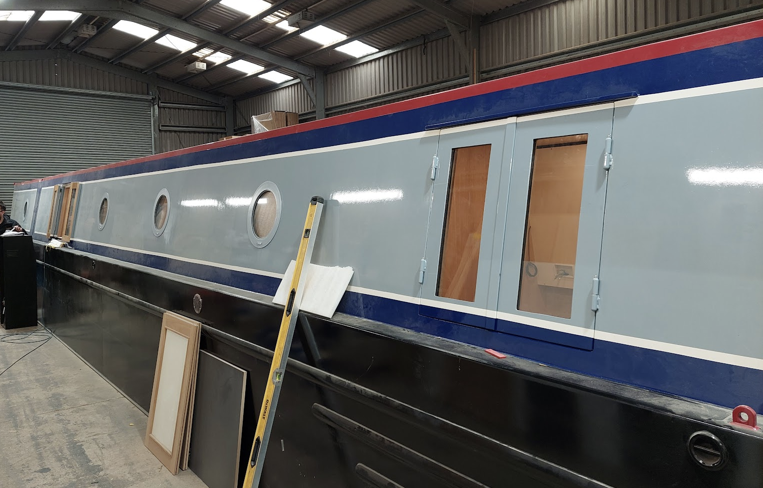 Bedroom storage for reverse layout boat Boat Building & Maintenance