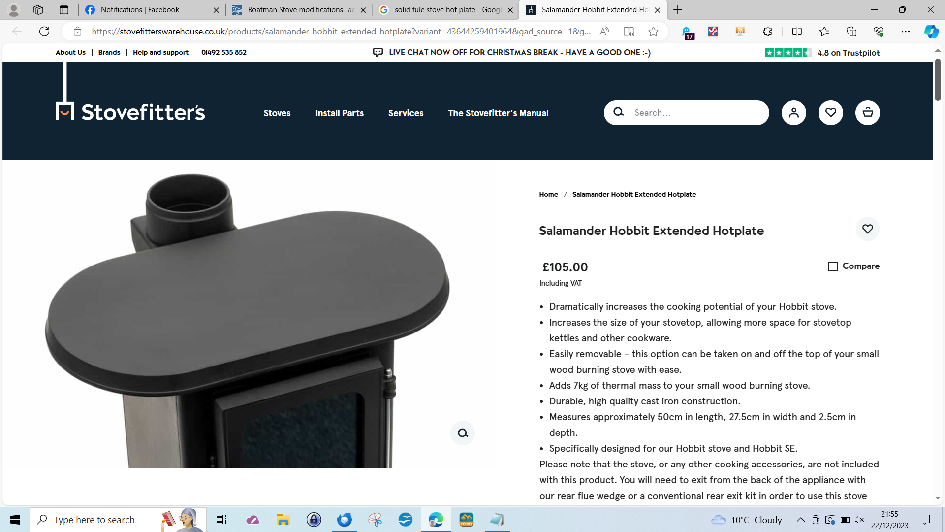 Boatman Stove modifications advice Boat Building & Maintenance Canal World