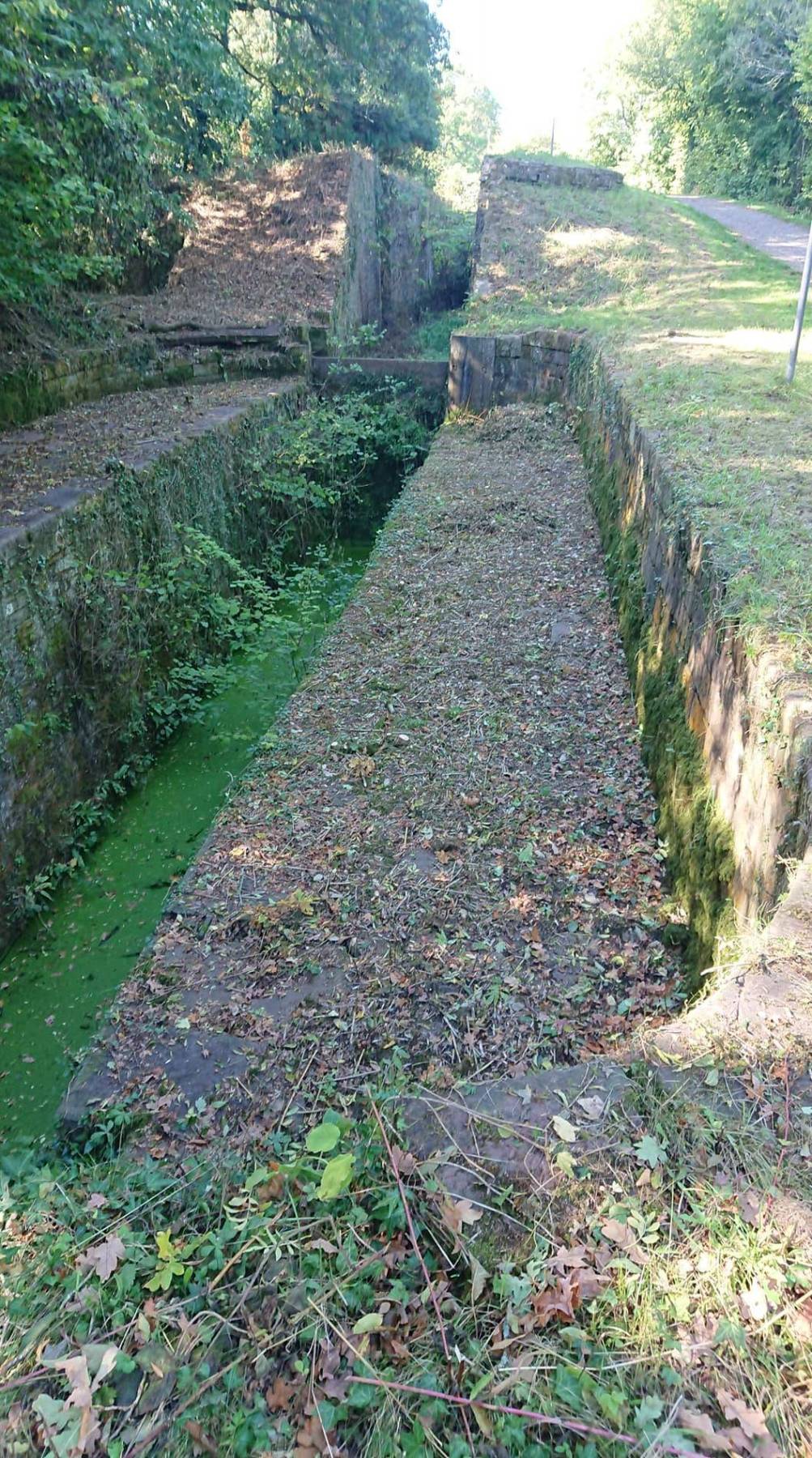 Mystery No 11 Lock on Fourteen Locks flight, Crumlin branch of ...